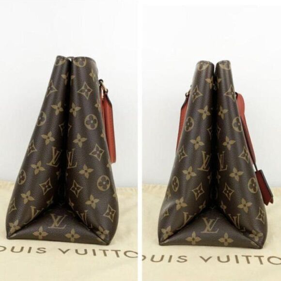 Louis Vuitton Monogram Flower Tote Shoulder Handbag - Picture 7 of 13